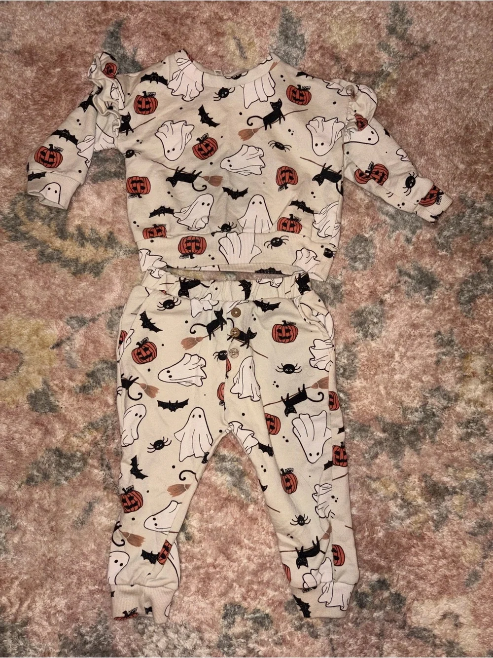 FALL BUNDLE! Baby Halloween & Fall Onesie Set - Pumpkin, Ghost & Plaid Prints
